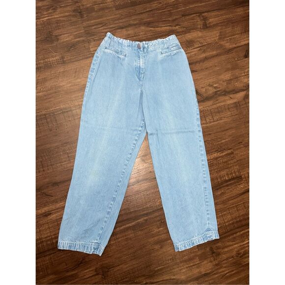 Pendleton Petite Vintage Tencel Straight Leg Mom-Jeans, Sz 4 Petite - Picture 1 of 8